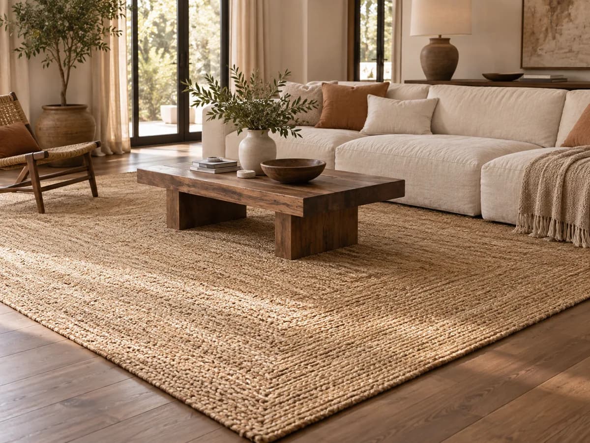 Woven Jute Rug